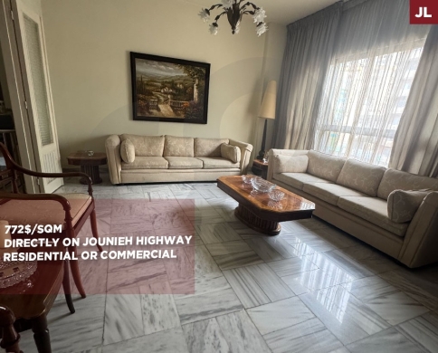 excellent accessibility /strong potential/Spacious /Jounieh,KESEROUAN/جونية/REF#JL141354