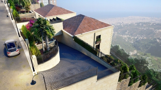 An Under-Construction Triplex With Big Terrace For Sale in Yarzeh, Baabda — 3