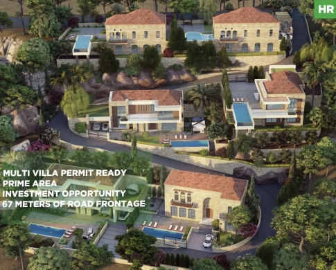 LAND/beautiful open views of the surrounding mountains/QORNAYEL,BAABDA/قرنايل ضهور صليم/REF#HR141433 !
