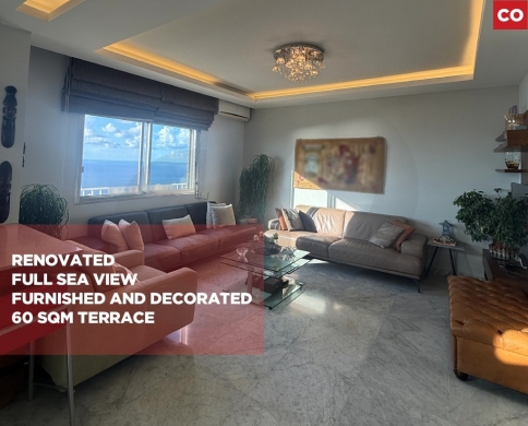 Duplex Apartment for Sale/Fully renovated And furnished/Prime location/BOUAR-KESEROUAN/بوار/REF#CO141417