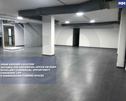 FOR RENT VERSATILE COMMERCIAL PROPERTY/Sodeco,BEIRUT/سوديكو/PRIME LOCATION/excellent visibility/REF#MM141424 !