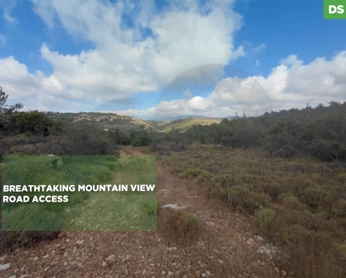 Villa-Zoned Land/Bkifa, Chouf/بكيفا/panoramic mountain views/REF#DS141438 !