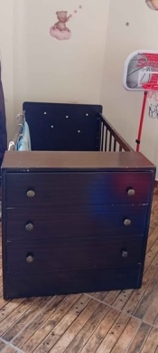 Wooden Baby Bed
