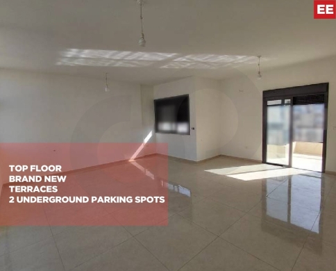 Brand-New 220 SQM Apartment For Sale/Top floor/DEKWANEH-METN/دكوانه/REF#EE141488
