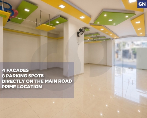 Prime Showroom For Rent/Directly on the main road/Prime Location/BAOUCHRIEH-METN/بوشريه/REF#GN141479