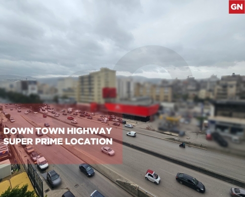 Open Space For Sale/Down town highway/Super Prime Location/DORA-BEIRUT/دورة/REF#GN141477