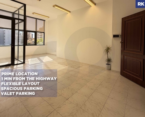 50 SQM OFFICE FOR RENT – PRIME COMMERCIAL LOCATION/ANTELIAS,METN/انطلياس/REF#RK141474