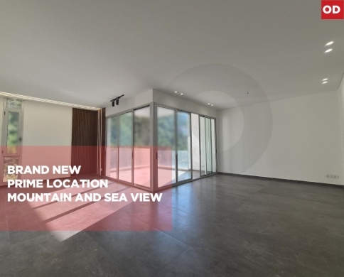 Apartment for Sale/Prime location/Brand new/Mountain and sea view/BAYADA-METN/بياضة/REF#OD141467