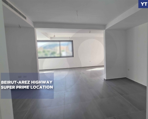 100 SQM OFFICE/PRIME HIGHWAY LOCATION/FOR RENT/ kousba - koura/كوسبا /REF#YT141513 !