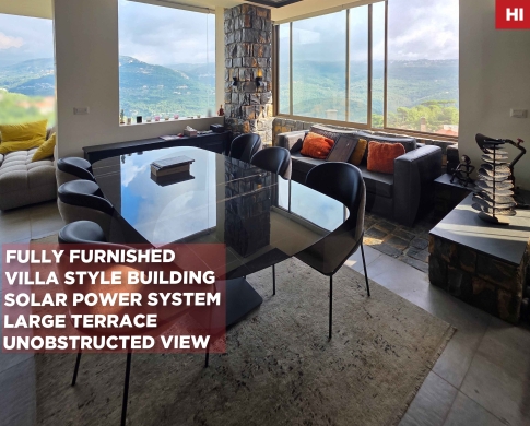 280 SQM LUXURY RESIDENCE/PRIVATE TERRACE/MOUNTAIN VIEWS/BROUMMANA OYOUN,METN/العيون/REF#HI141542 !