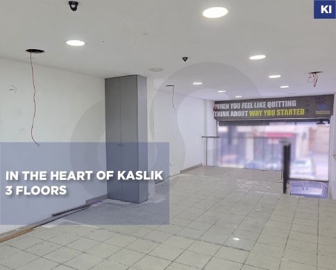 Shop For Rent/Prime location/Directly on the main road/KASLIK-KESEROUAN/كسليك/REF#KI141538