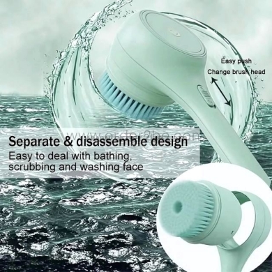 فرشاة استحمام دوارة قابلة للشحن | Rechargeable Rotating Shower Brush — 6