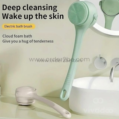 فرشاة استحمام دوارة قابلة للشحن | Rechargeable Rotating Shower Brush — 7