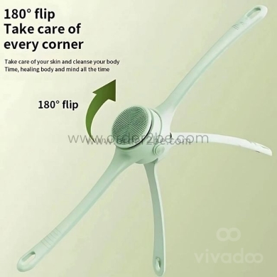 فرشاة استحمام دوارة قابلة للشحن | Rechargeable Rotating Shower Brush — 9