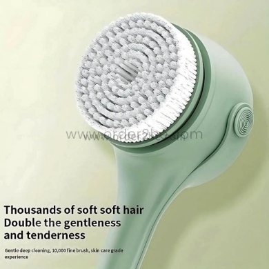 فرشاة استحمام دوارة قابلة للشحن | Rechargeable Rotating Shower Brush — 5