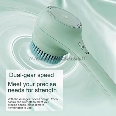 فرشاة استحمام دوارة قابلة للشحن | Rechargeable Rotating Shower Brush — 4