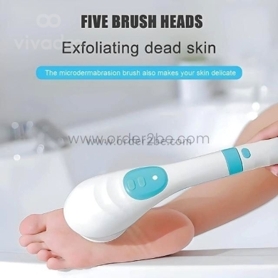 فرشاة استحمام مقشرة قابلة للشحن | Rechargeable Exfoliating Shower Brush — 6