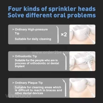 جهاز تنظيف الأسنان المائي النقّال | Green Lion Portable Oral Irrigator — 3