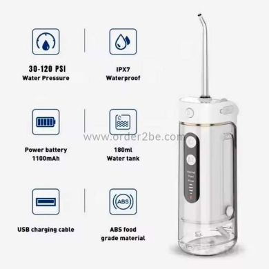 جهاز تنظيف الأسنان المائي النقّال | Green Lion Portable Oral Irrigator — 2