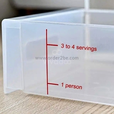 موزع حبوب جداري 6 خانات سعة 10 كجم | Wall-Mounted 6-Grid Grain Dispenser — 6