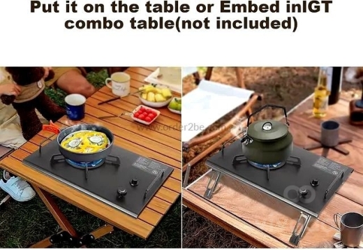موقد رحلات محمول بقوة 4000 واط | 4000W Portable Field Stove — 4