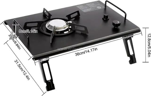 موقد رحلات محمول بقوة 4000 واط | 4000W Portable Field Stove — 7