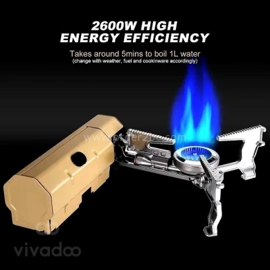 موقد كينتيك قابل للطي بقوة 2600 واط | 2600W Kinetic Folding Stove — 5