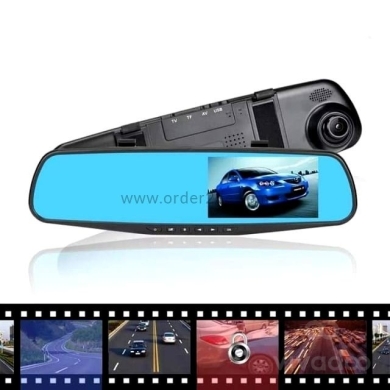كاميرا سيارة خلفية مرآة تسجيل 2.8 بوصة مع رؤية ليلية | Rear View Car Camera 2.8" — 3