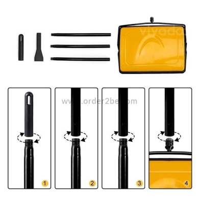 قشاطة ومكنسة سجاد يدوية احترافية | Efficient Manual Carpet Sweeper — 8