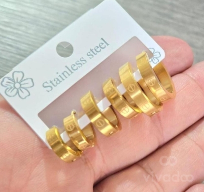 مجلس ومجموعة إكسسوارات ذهب برازيلي فاخر | Brazilian Gold Plated Jewelry Set — 7