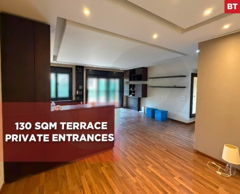 A 200sqm Apartment With Terrace 130sqm and Sea View For Sale in kfarhbeb. REF#BT141612