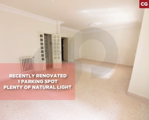 Spacious renovated apartment/prime unit/Baabda/Ain El Remmaneh-عين الرمانة/REF#CG141604