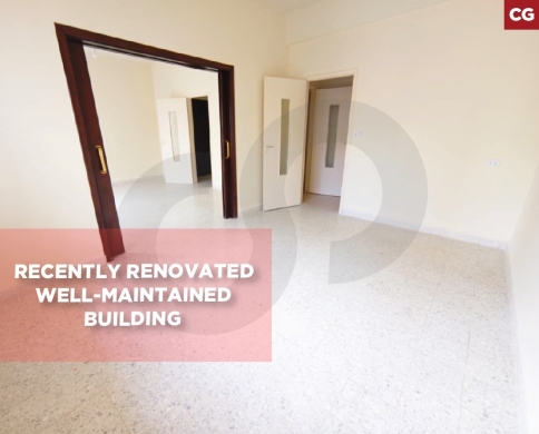 Spacious renovated apartment/easy access/Baabda/Ain El Remmaneh-عين الرمانة/REF#CG141600