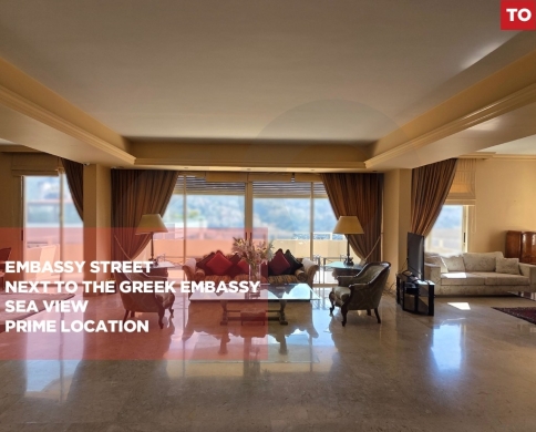 Apartment for Sale/Prime Location /Fully renovated/Sea View/RABIEH-METN/رابيه/REF#TO141593