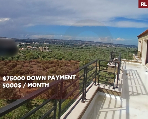 prime location/mountain view/ flexible payment plans/Amioun,KOURA/أميون/REF#RL141594