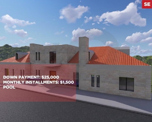 Under Construction Apartment for sale/Down payment: $25,000/FAITROUN-KESEROUAN/فيطرون/REF##SE01897