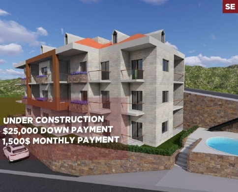 Under construction /pool/prime location/mountain view/Faitroun,keserouan/فيطرون/REF#SE01896