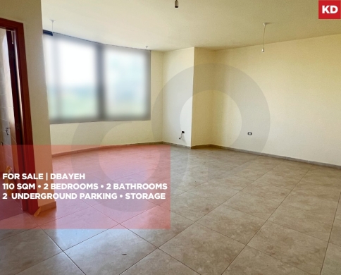 Apartment for Sale/Easy access/New building/DBAYE-METN/ضبية/REF#KD141564