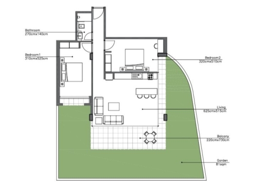 Under-Construction! 2-Bedroom Apartment with Garden For Sale in Kfar Aabida — 6