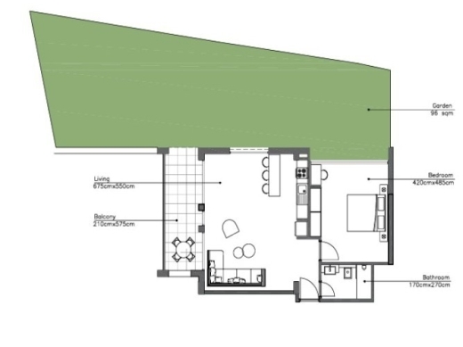 Under-Construction! 1-Bedroom Apartment with Garden For Sale in Kfar Aabida — 6
