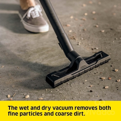 مكنسة كارشر دبليو دي 2 بلس الجافة والرطبة 1000 واط | KÄRCHER WD 2 Plus Wet and Dry Vacuum… — 4