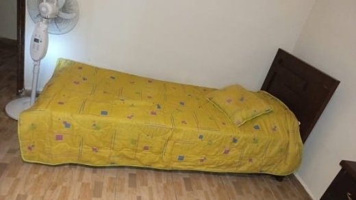 Bedroom set with two beds — 2