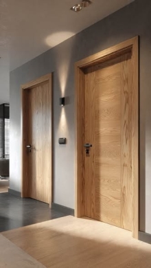 Moisture-resistant oak veneer doors — 2