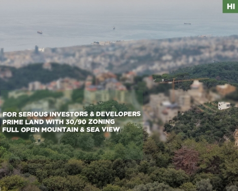 mega-investment opportunity/gentle slope/panoramic view/broummana,METN/برمانا/REF#HI141651