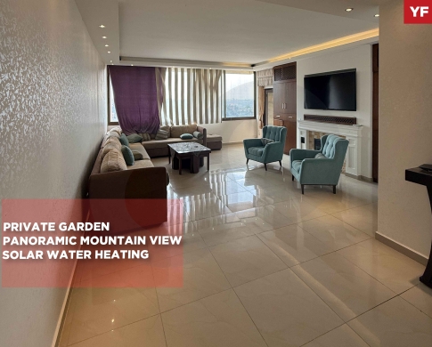PEACEFUL LIVING/PRIVATE GARDEN/MOUNTAIN VIEWS/FURNISHED/Ankoun,saida/عنقون/REF#YF141642 !