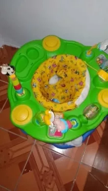 Baby bouncer and baby play mat