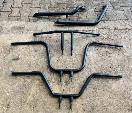 Custom handlebars for classic bikes — 2