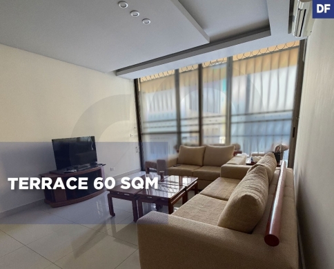 fully furnished/fully equipped/terrace /prime location/Dbayeh ,metn/الضباية/REF#DF141679