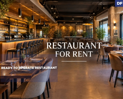 SPACIOUS RESTAURANT FOR RENT INDOOR & OUTDOOR AREAS/PRIME LOCATION IN DBAYE,METN/ضبيه/REF#DF141678 !