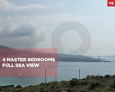 Luxurious Apartment for Sale/Panoramic Sea View/ADMA W DAFNAH-KESEROUAN/ادما و دفنه/REF#YE141669